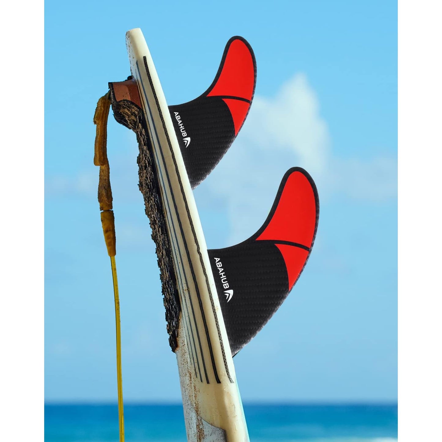 Surfboard Thruster Fins Set with Wax Comb & Fin Key - Image 6