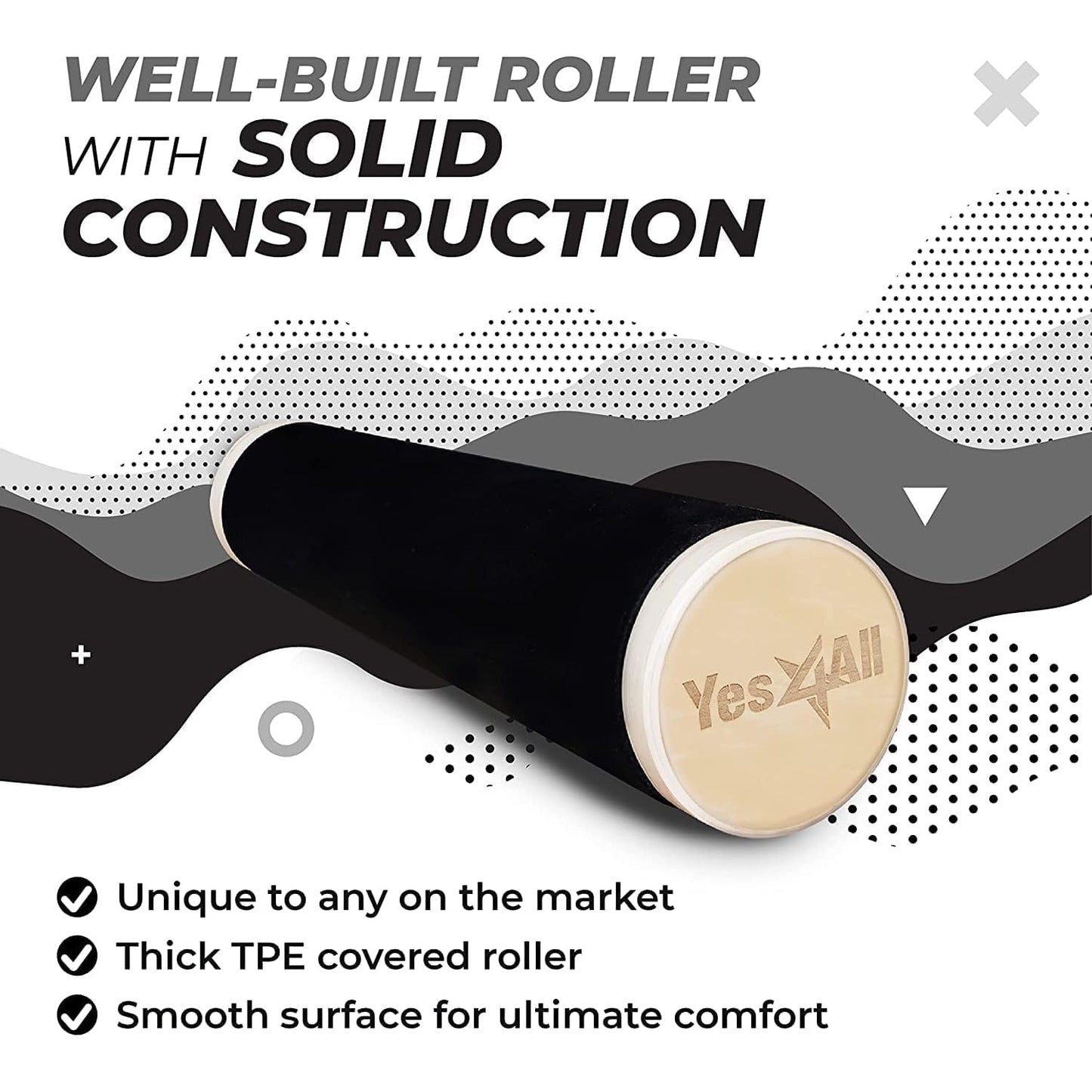 Surf Balance Board Trainer with Adjustable Stoppers - Image 3