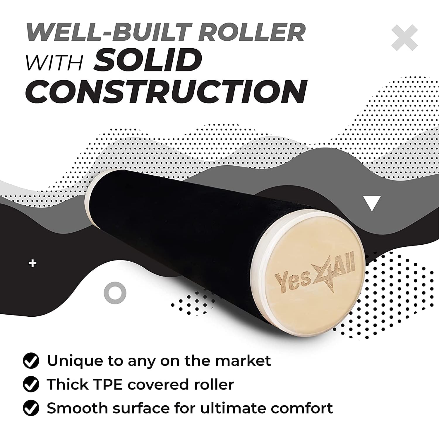 Surf Balance Board Trainer with Adjustable Stoppers - Image 3