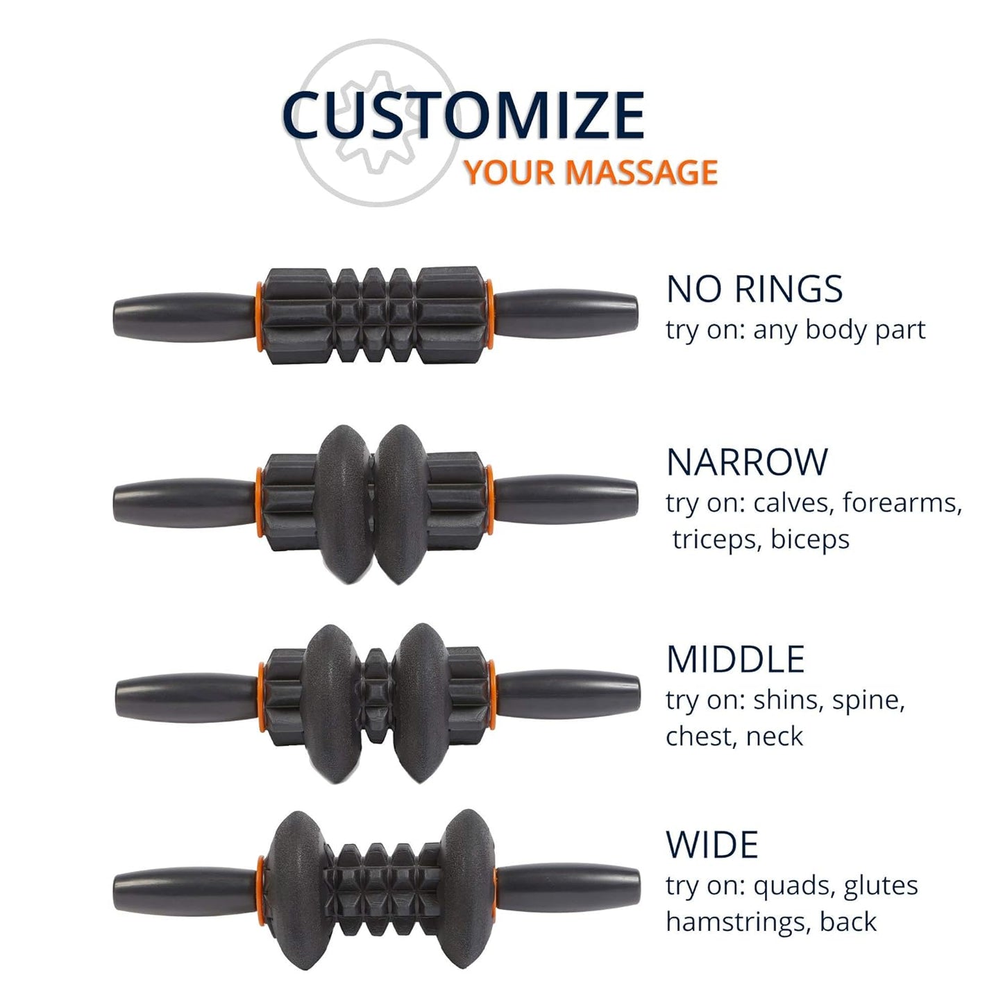 Portable Muscle Massage Stick — Adjustable & Travel-Friendly - Image 3
