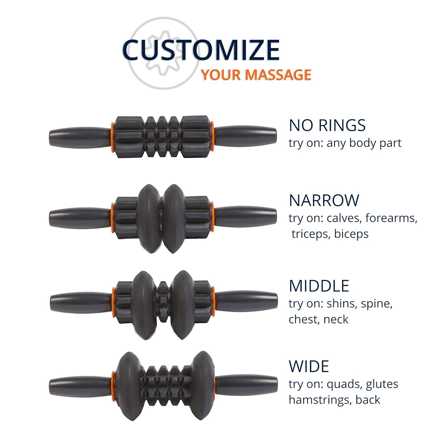 Portable Muscle Massage Stick — Adjustable & Travel-Friendly - Image 3