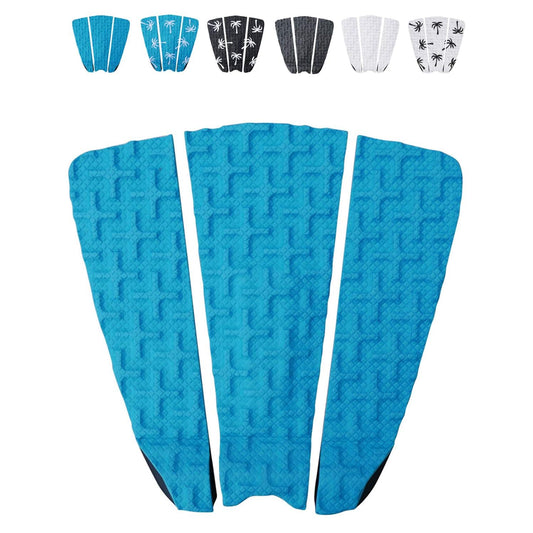 3-Piece Surfboard Traction Pad — Maximum Grip