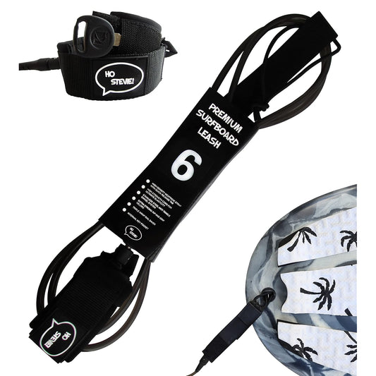 Premium Surf Leash — No Tangles, Heavy-Duty Cord