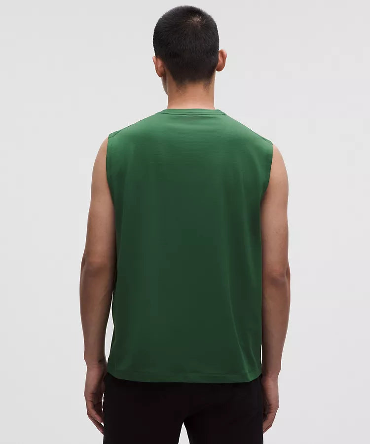 Mesh Soft Jersey Sleeveless Tank Top