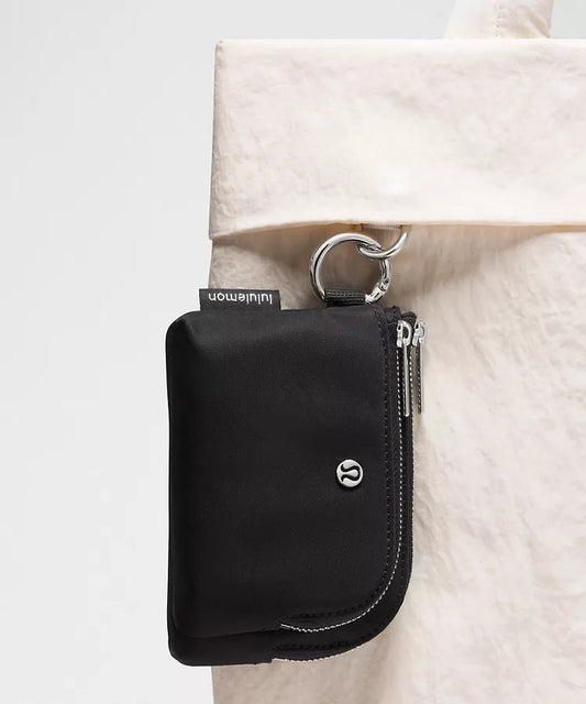 Double Zip Clippable Card Pouch