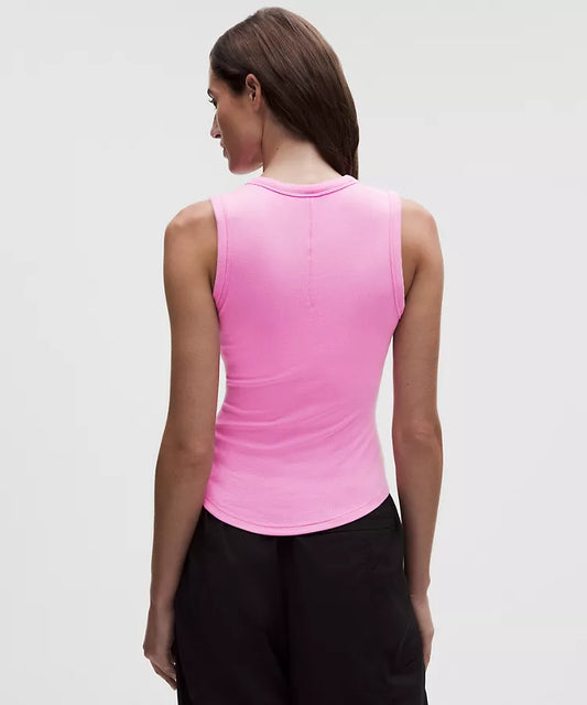 Hold Tight Crewneck Tank Top Waist Length