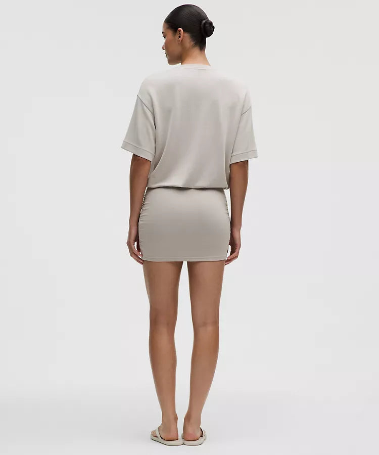 Lightweight Softstreme Ruched T-Shirt Dress