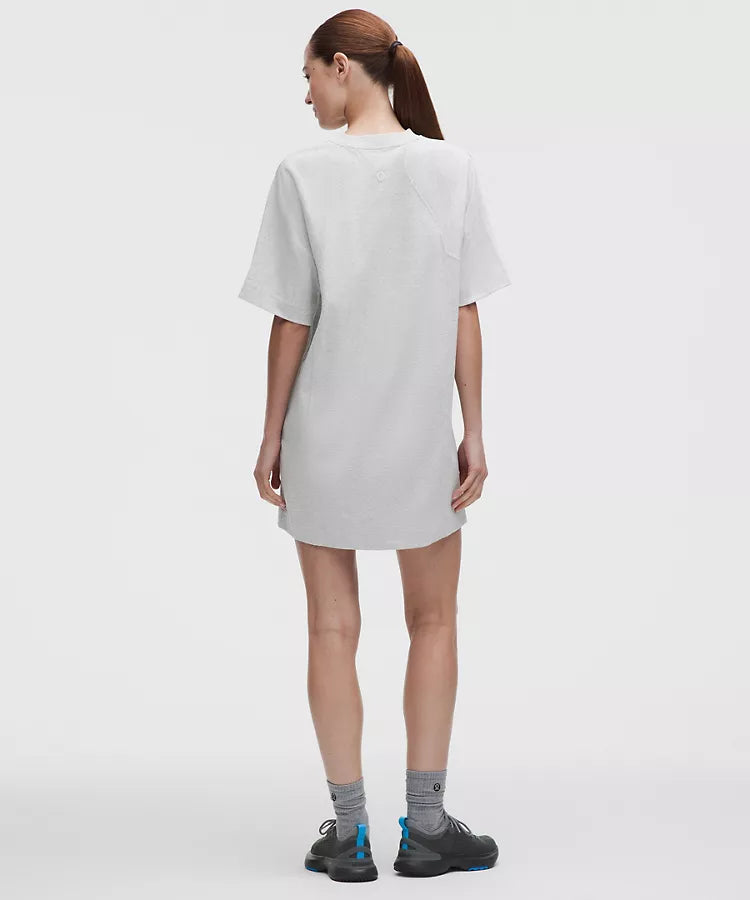 Scuba Cotton Jersey T-Shirt Dress