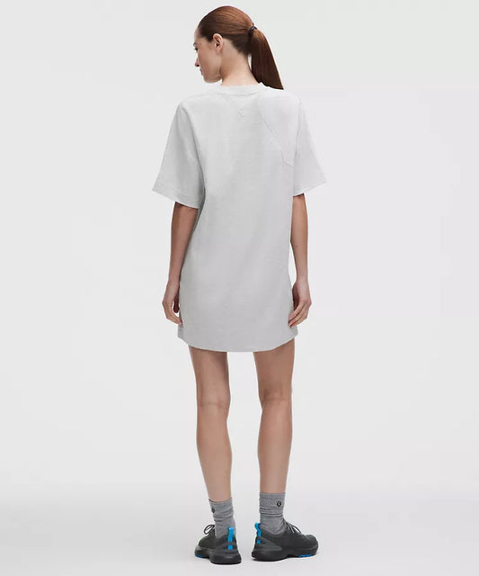 Scuba Cotton Jersey T-Shirt Dress