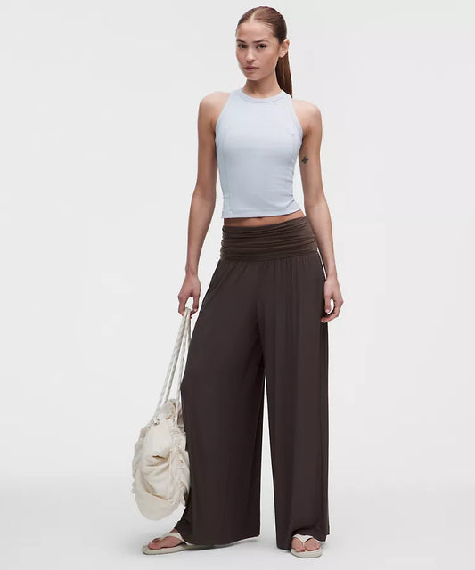 2-in-1 Wide-Leg Jumpsuit