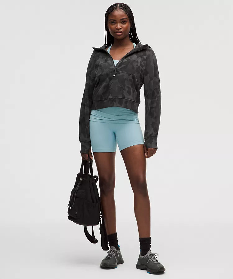 Scuba Oversized Half-Zip Hoodie