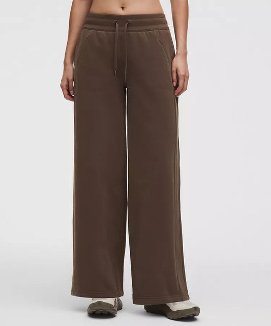 Scuba Mid-Rise Wide-Leg Pant Regular