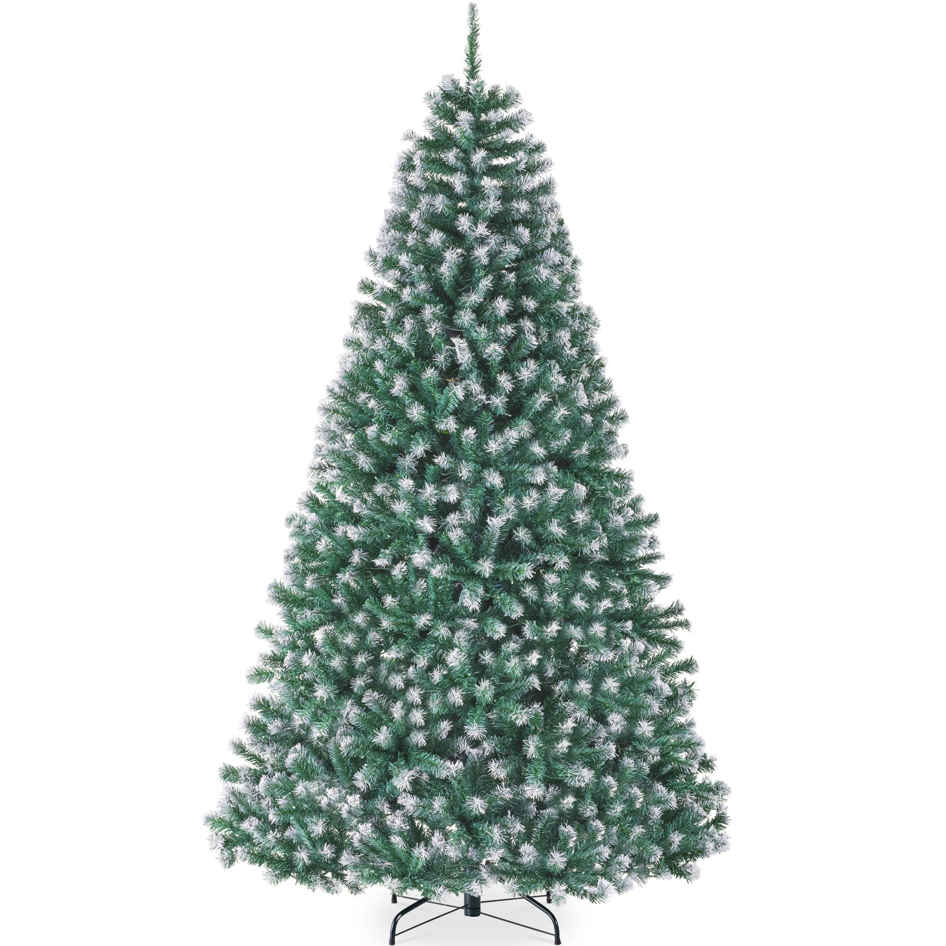 Unlit Frosted Artificial Blue Spruce Christmas Tree, w/Easy Assembly