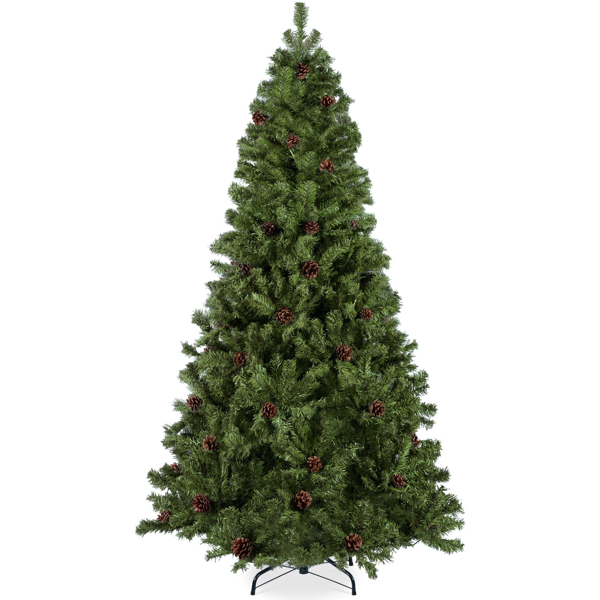 Pre-Decorated Christmas Tree w/ Pinecones