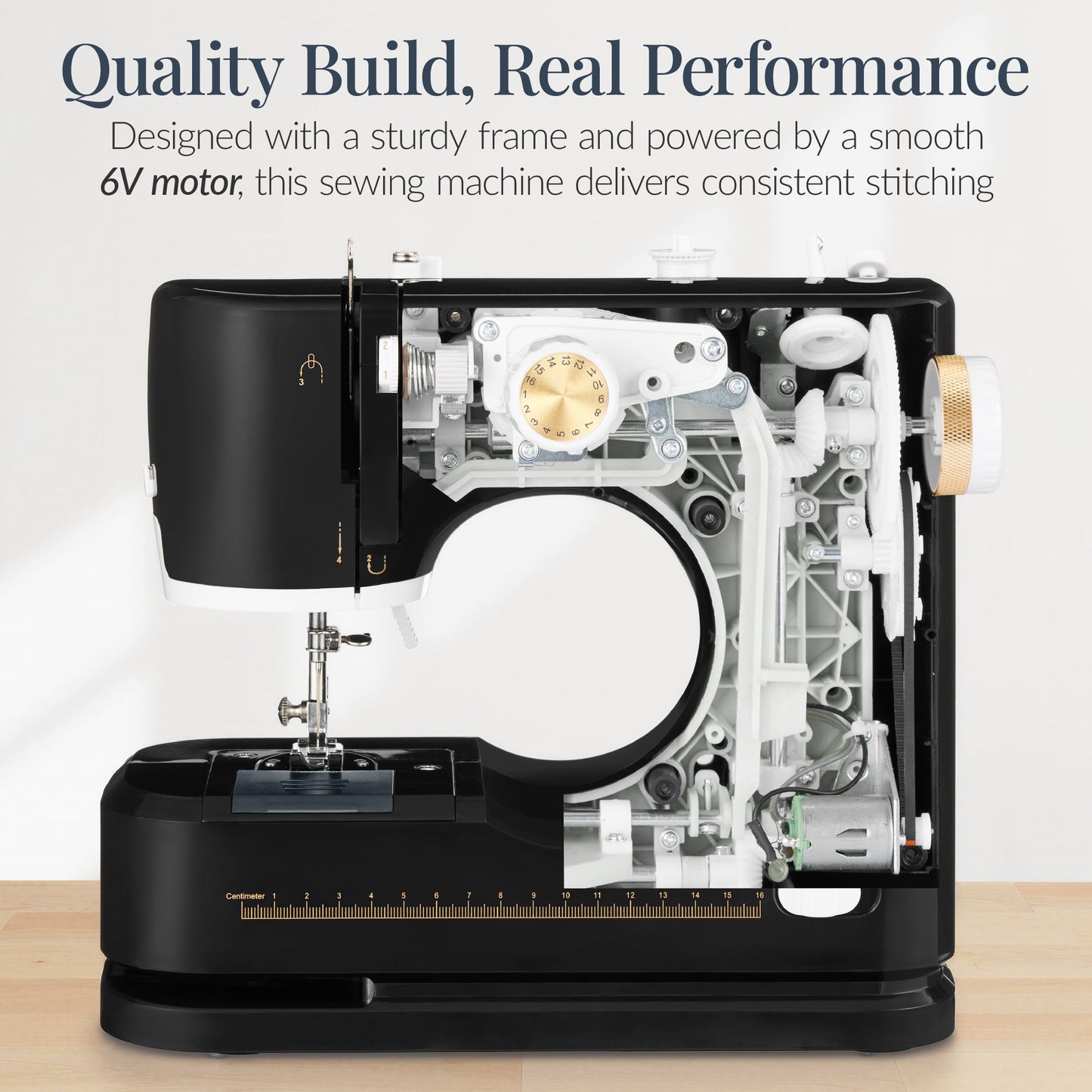 55-Piece Sewing Machine Kit for Beginners w/ 16 Stitch Patterns