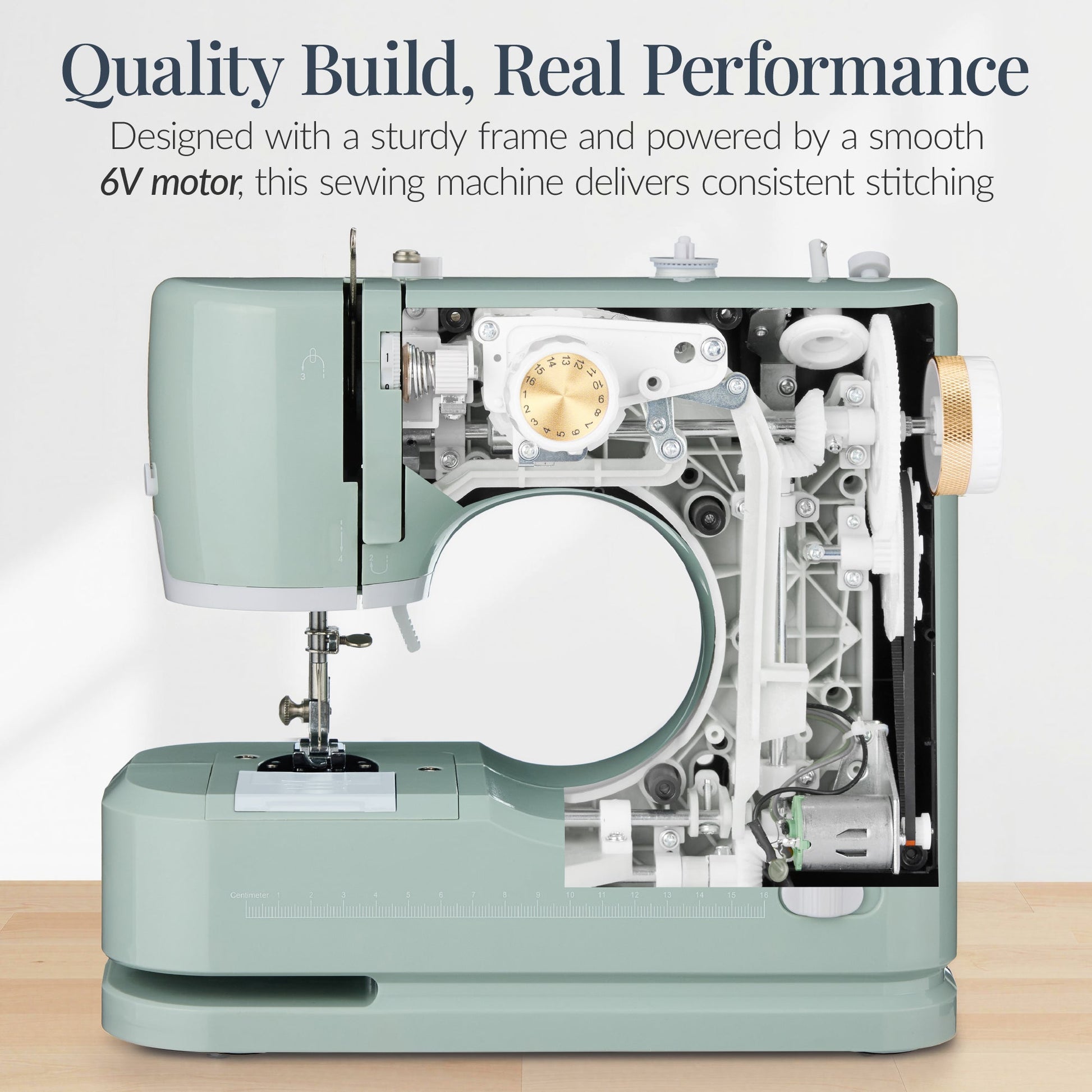 55-Piece Sewing Machine Kit for Beginners w/ 16 Stitch Patterns