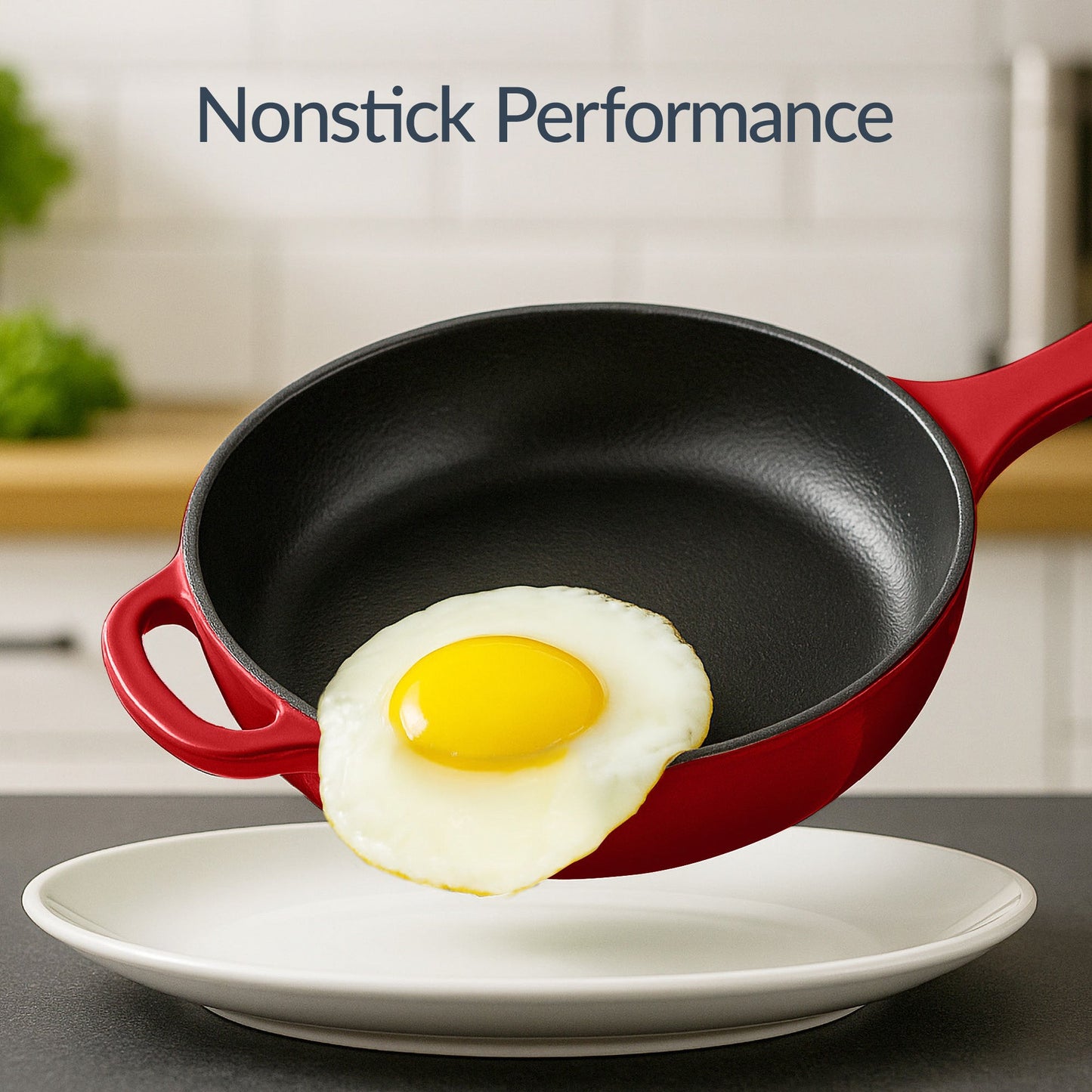 Non-Stick Pot & Pan Cookware Set, Cast Iron Skillet, Pan, Press, Dutch Oven