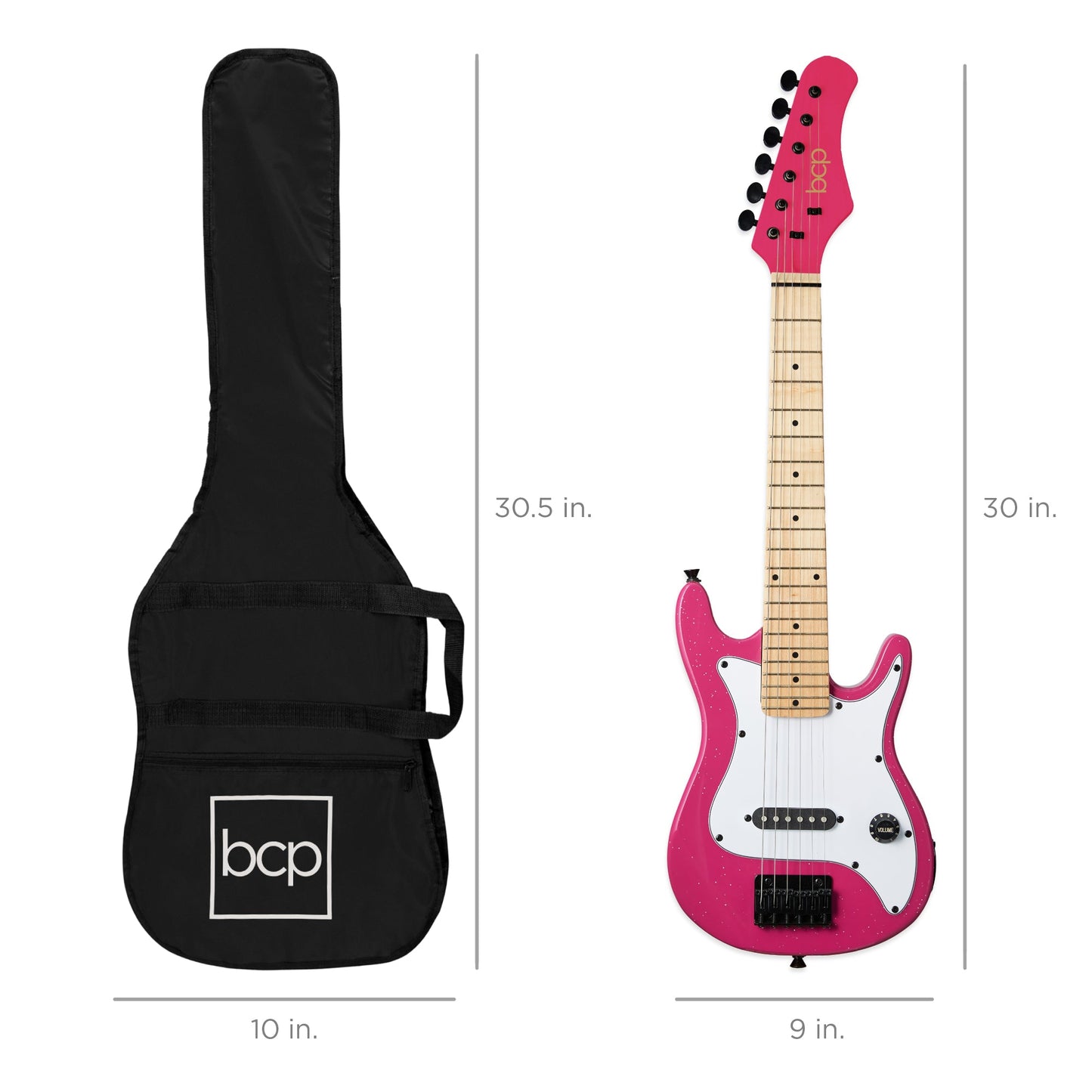 Kids Electric Guitar Beginner Starter Kit w/ 5W Amplifier - 30 in