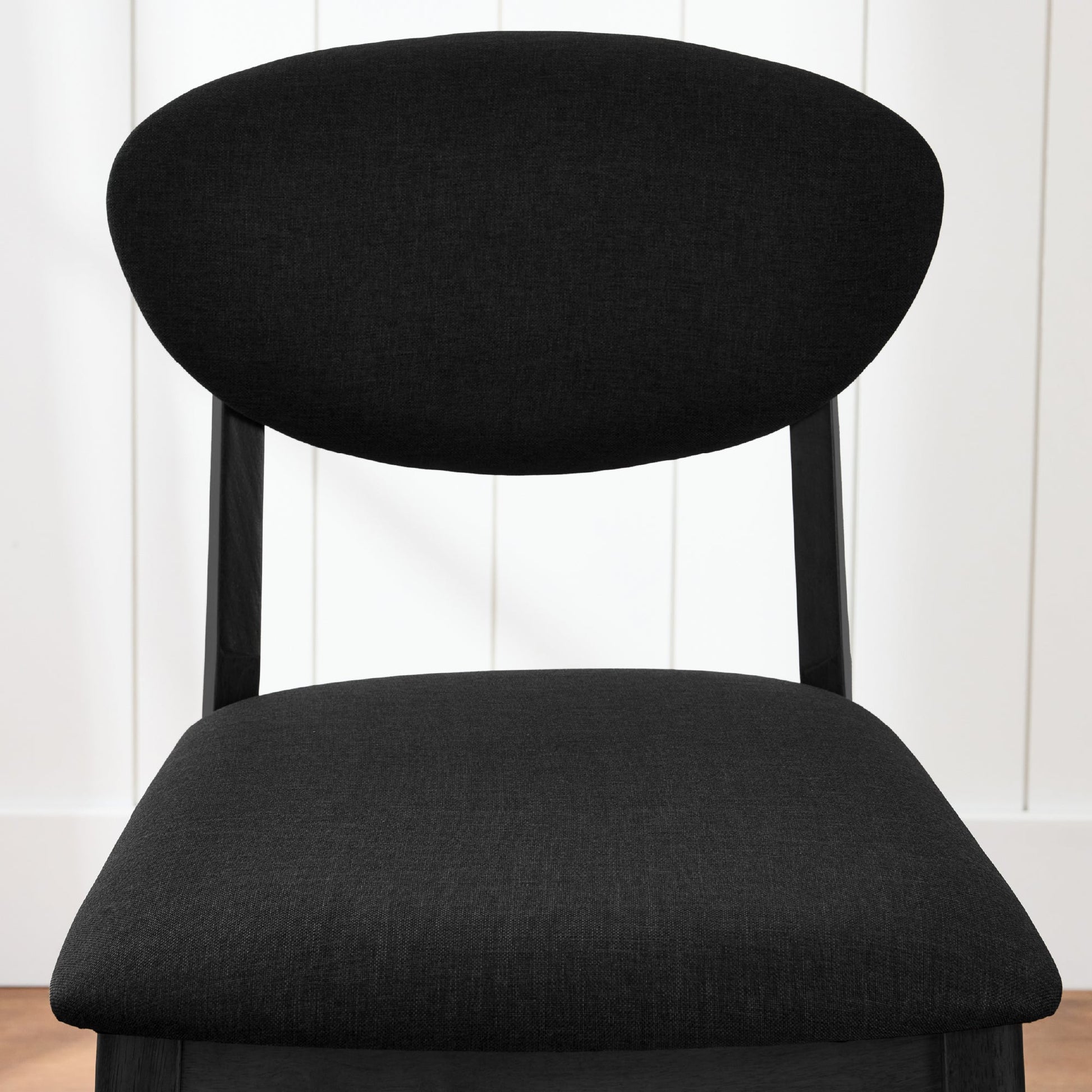 Set of 2 Modern Counter-Height Bar Stool Set W/ Upholstered Seat Cushion