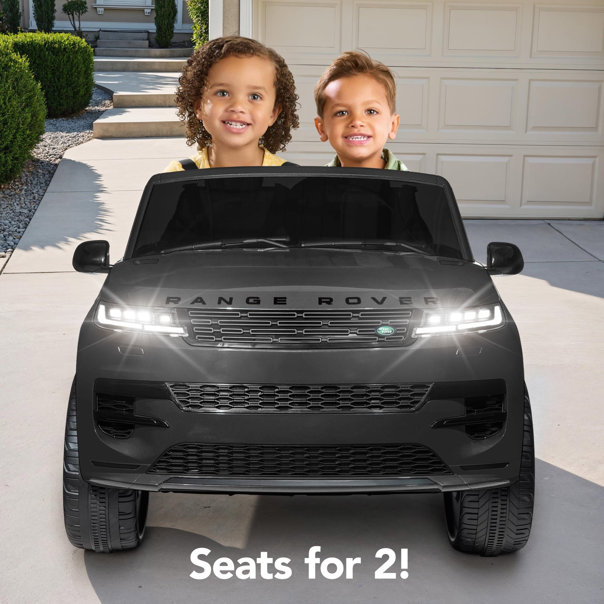 24V 2-Seater Licensed Range Rover Sport Ride-On Car w/ Parent Control