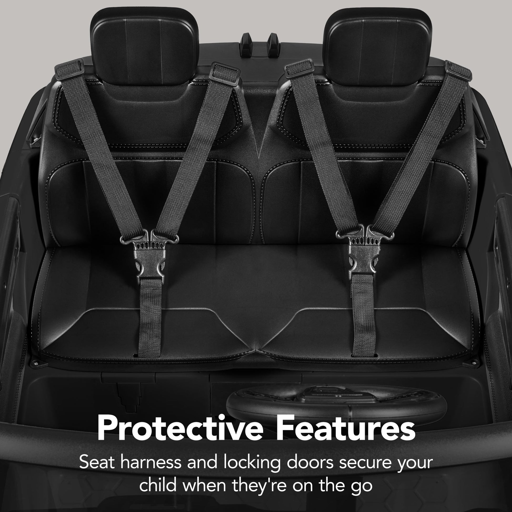 24V 2-Seater Licensed Range Rover Sport Ride-On Car w/ Parent Control