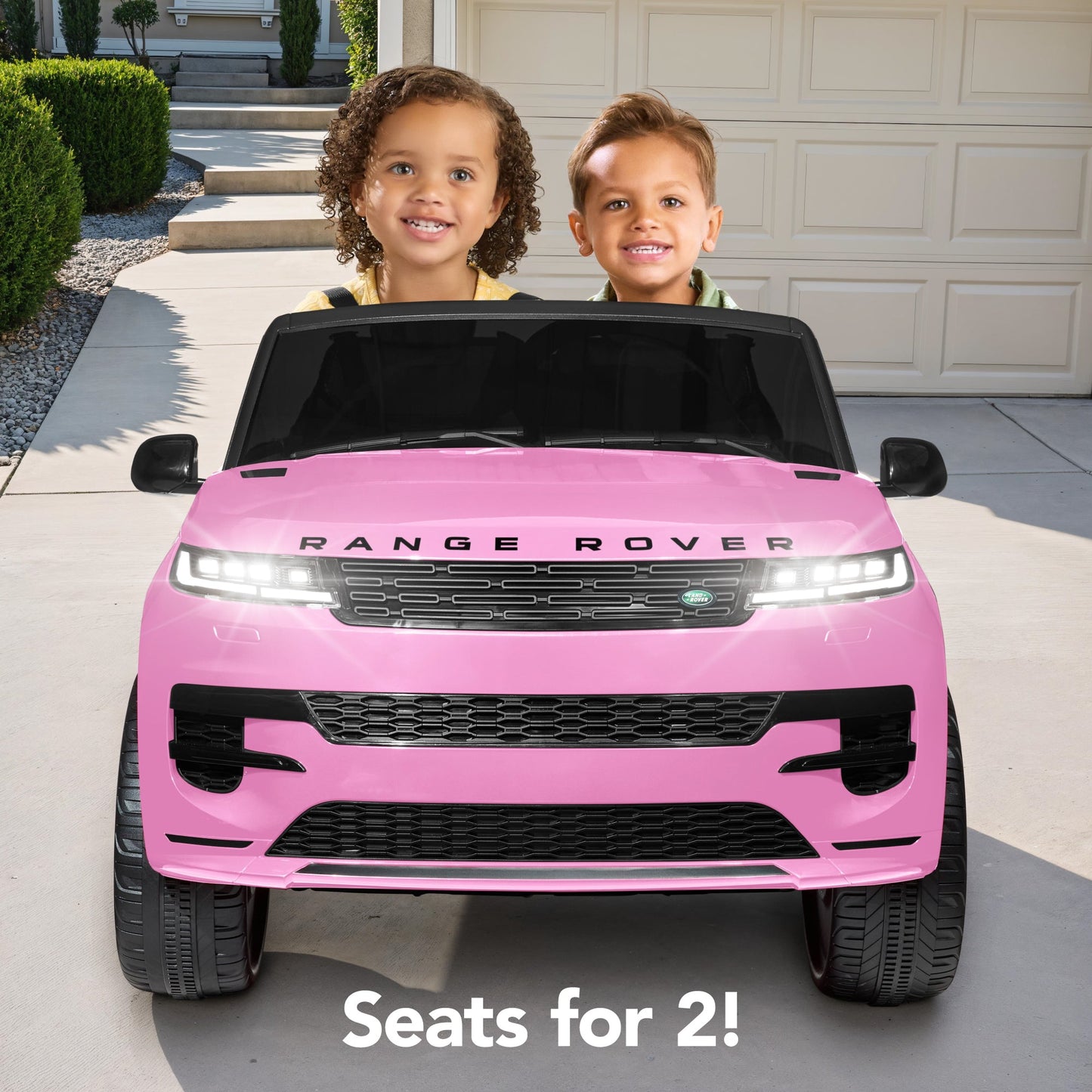 24V 2-Seater Licensed Range Rover Sport Ride-On Car w/ Parent Control