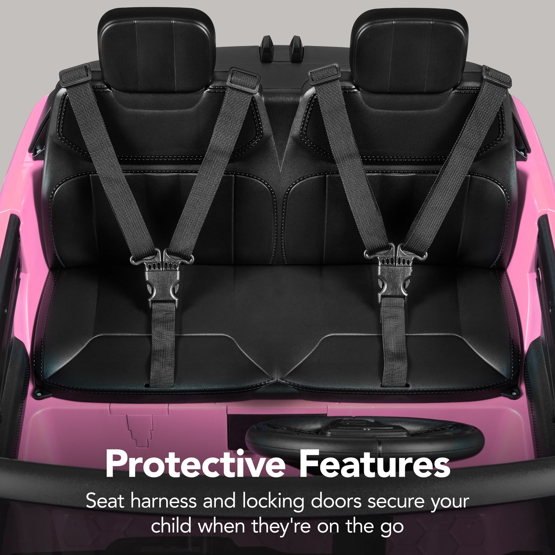 24V 2-Seater Licensed Range Rover Sport Ride-On Car w/ Parent Control