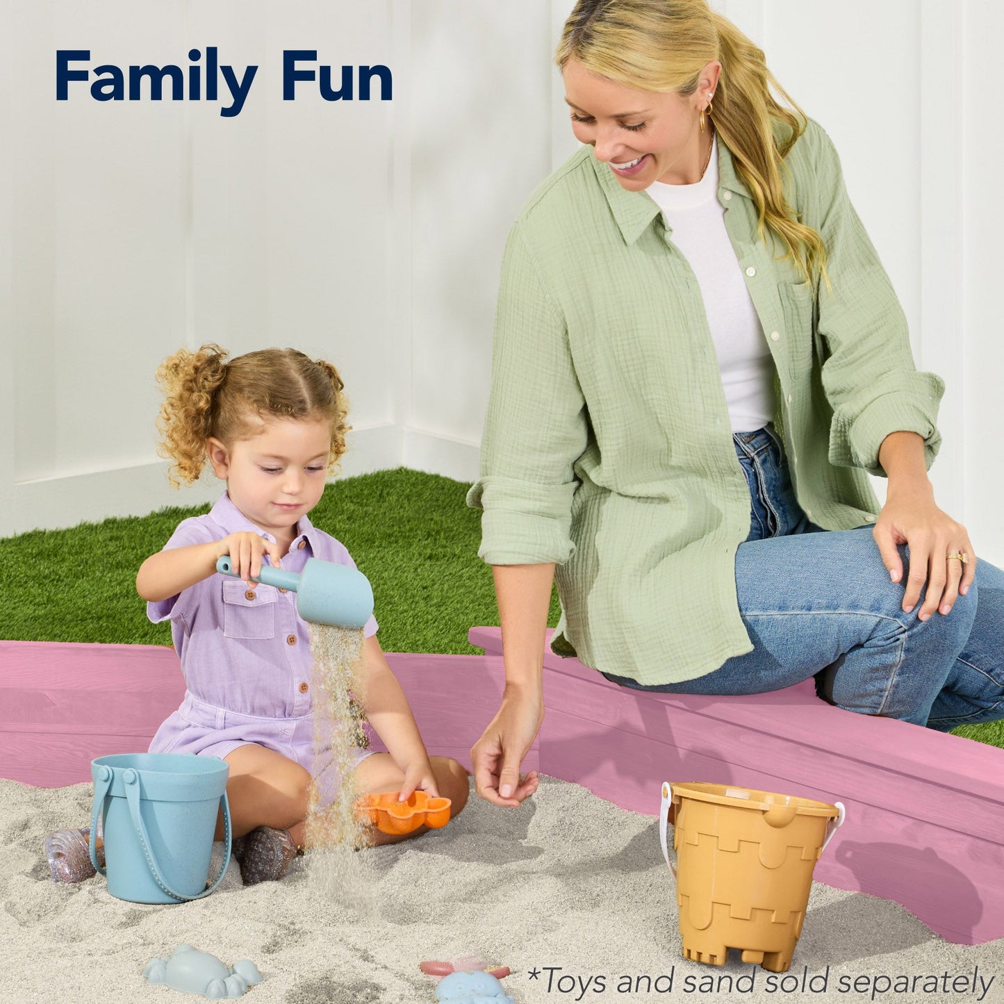 Kid's Wooden Octagonal Sandbox w/ Sand Cover, 4 Reinforced Benches, 8 Seats