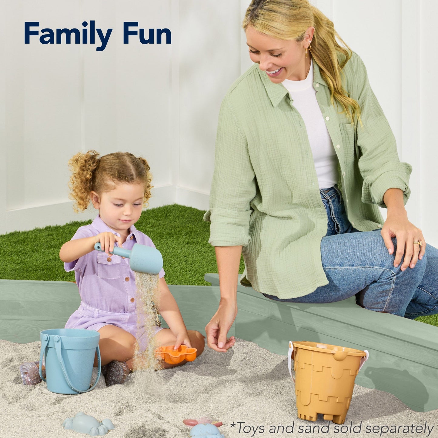 Kid's Wooden Octagonal Sandbox w/ Sand Cover, 4 Reinforced Benches, 8 Seats