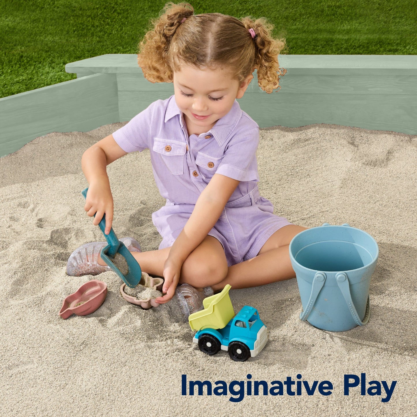Kid's Wooden Octagonal Sandbox w/ Sand Cover, 4 Reinforced Benches, 8 Seats