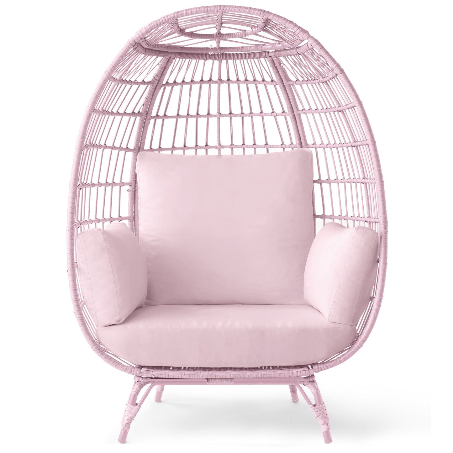 Wicker Egg Chair Oversized Indoor Outdoor Patio Lounger