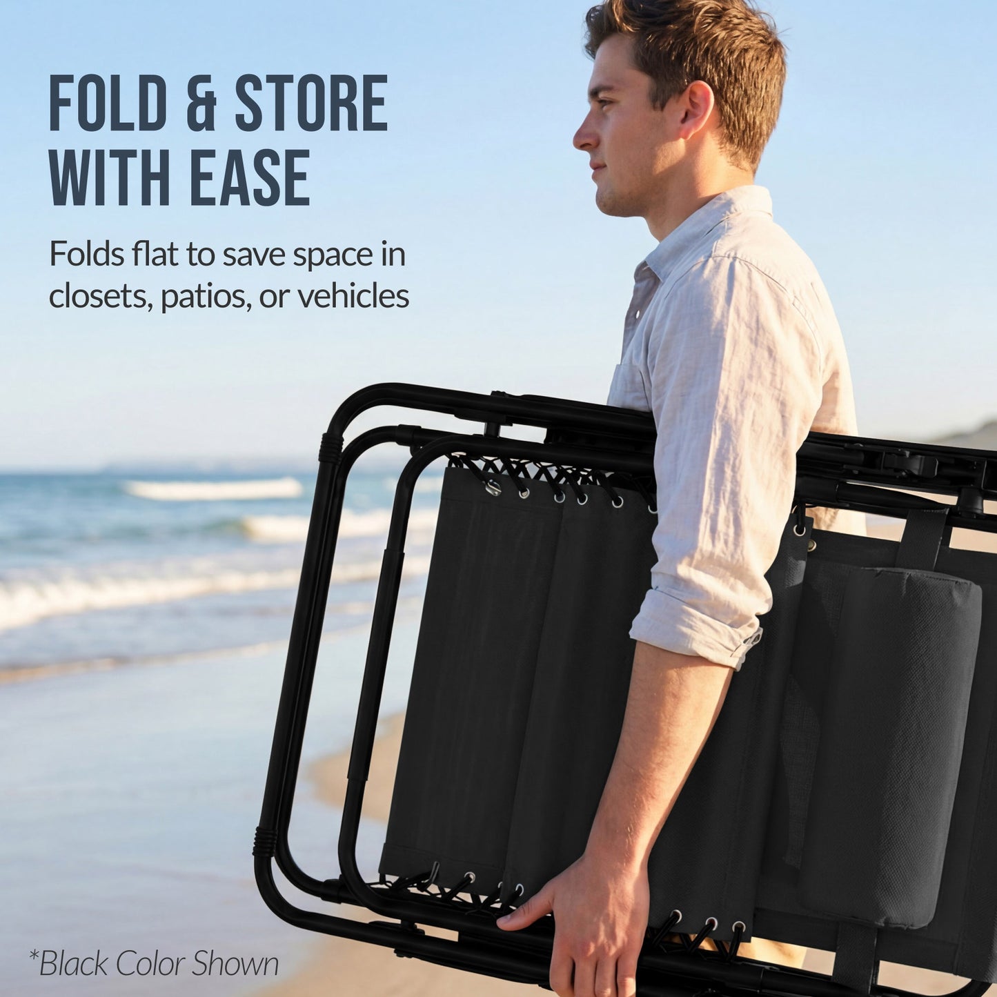 Set of 2 Extra Wide Adjustable Zero Gravity Patio Chair Recliners