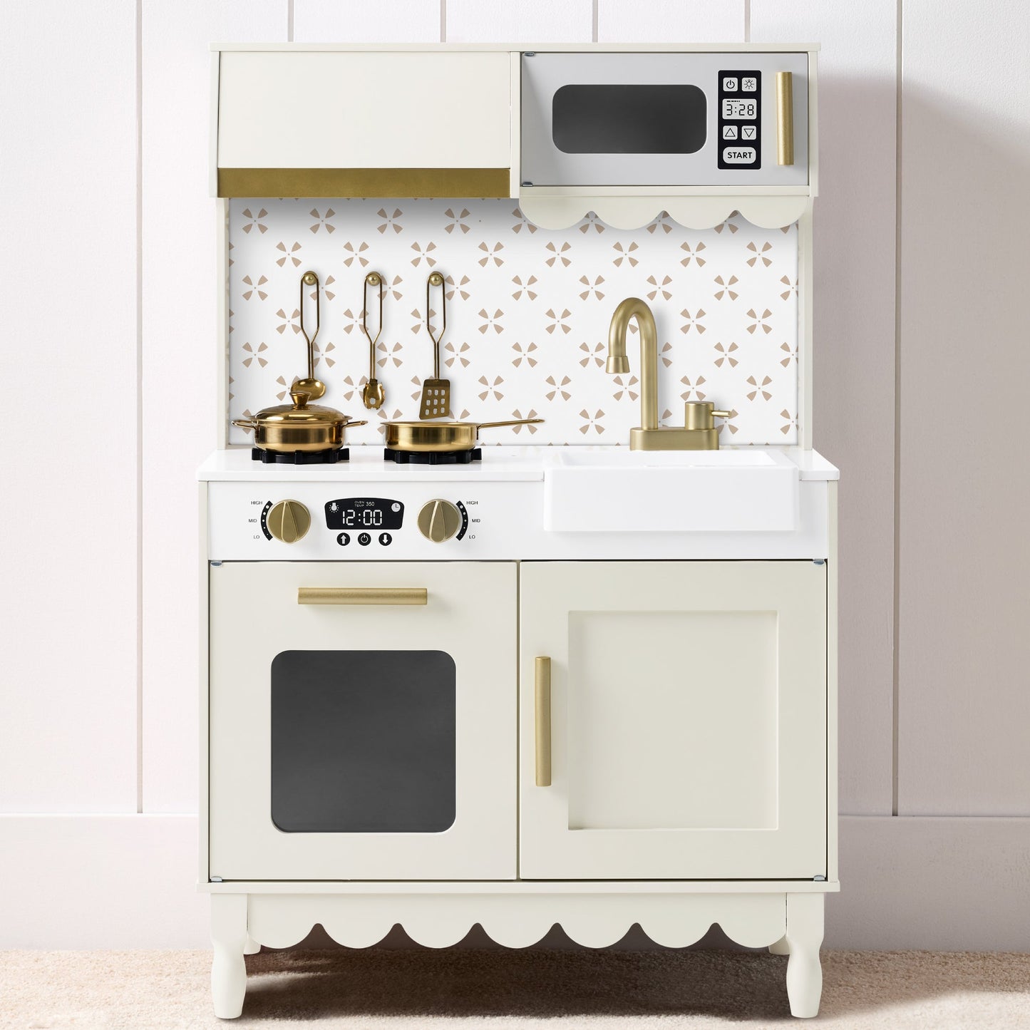 Toddler Kitchen Playset - Pretend Cooking Set
