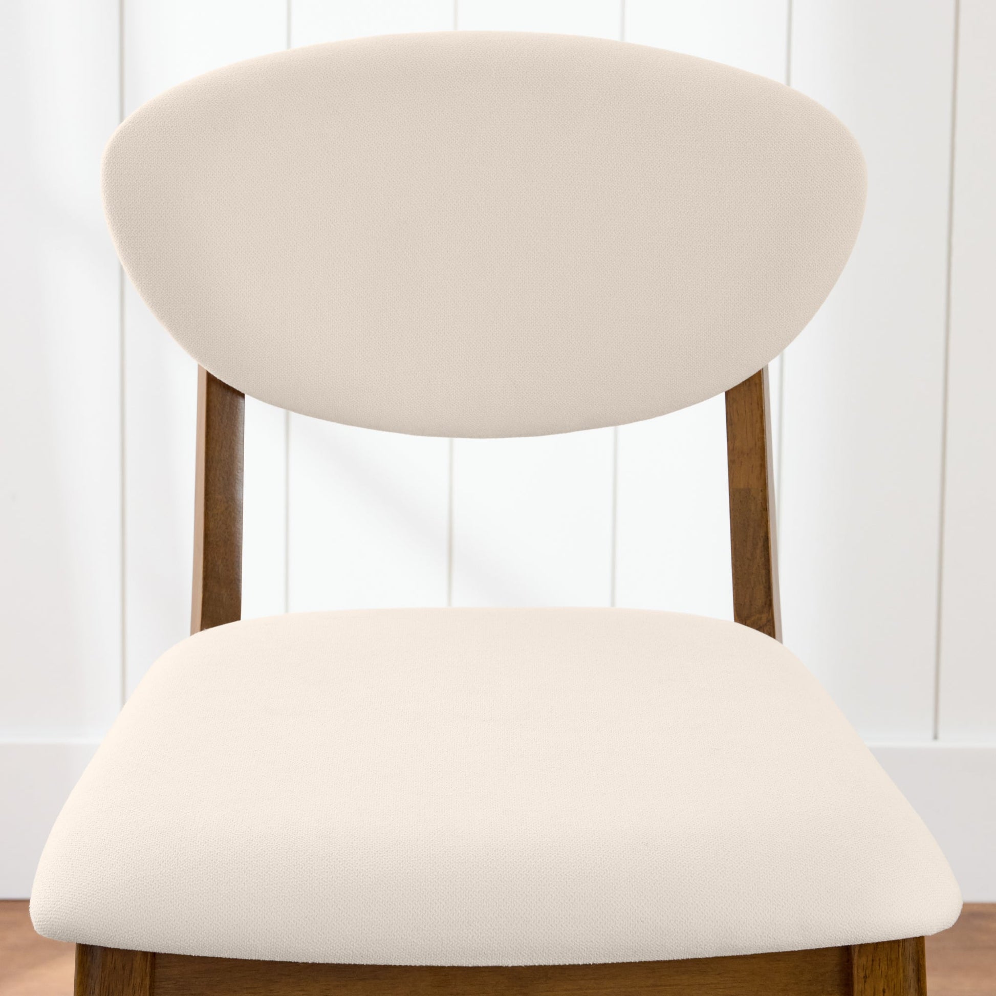 Set of 2 Modern Counter-Height Bar Stool Set W/ Upholstered Seat Cushion
