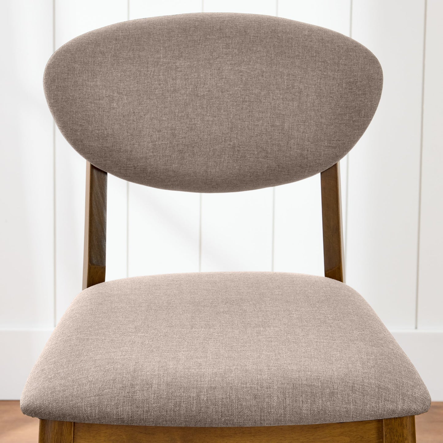 Set of 2 Modern Counter-Height Bar Stool Set W/ Upholstered Seat Cushion