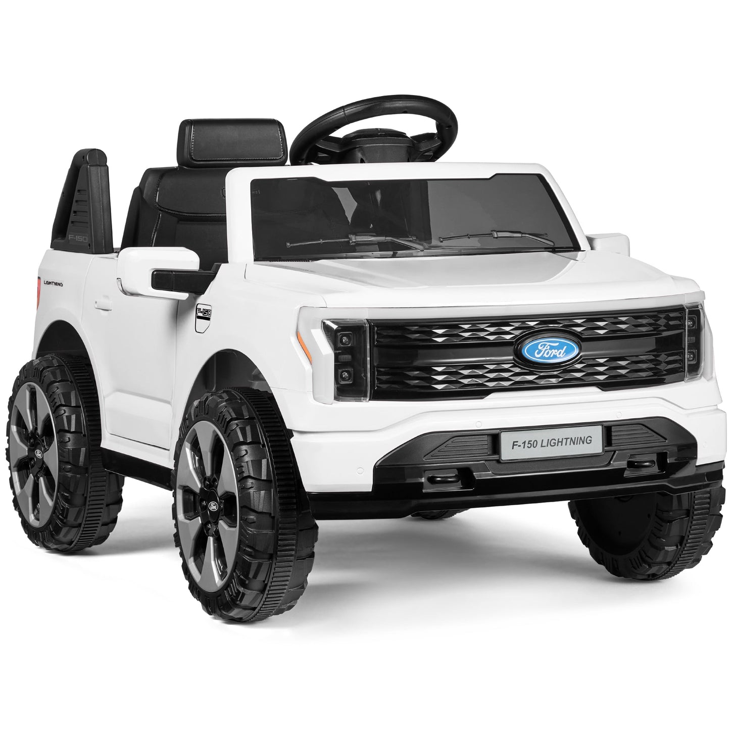 12V Kids Ride On Car Officially Licensed Ford Lightning w/ Remote, 2 Speeds