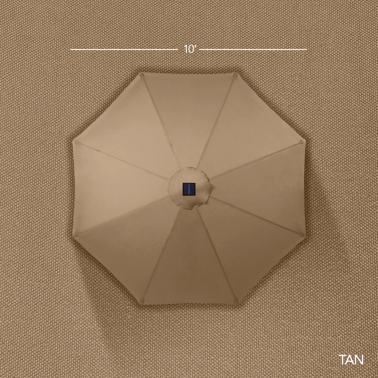 360 Rotating Cantilever Offset Patio Umbrella - 10ft