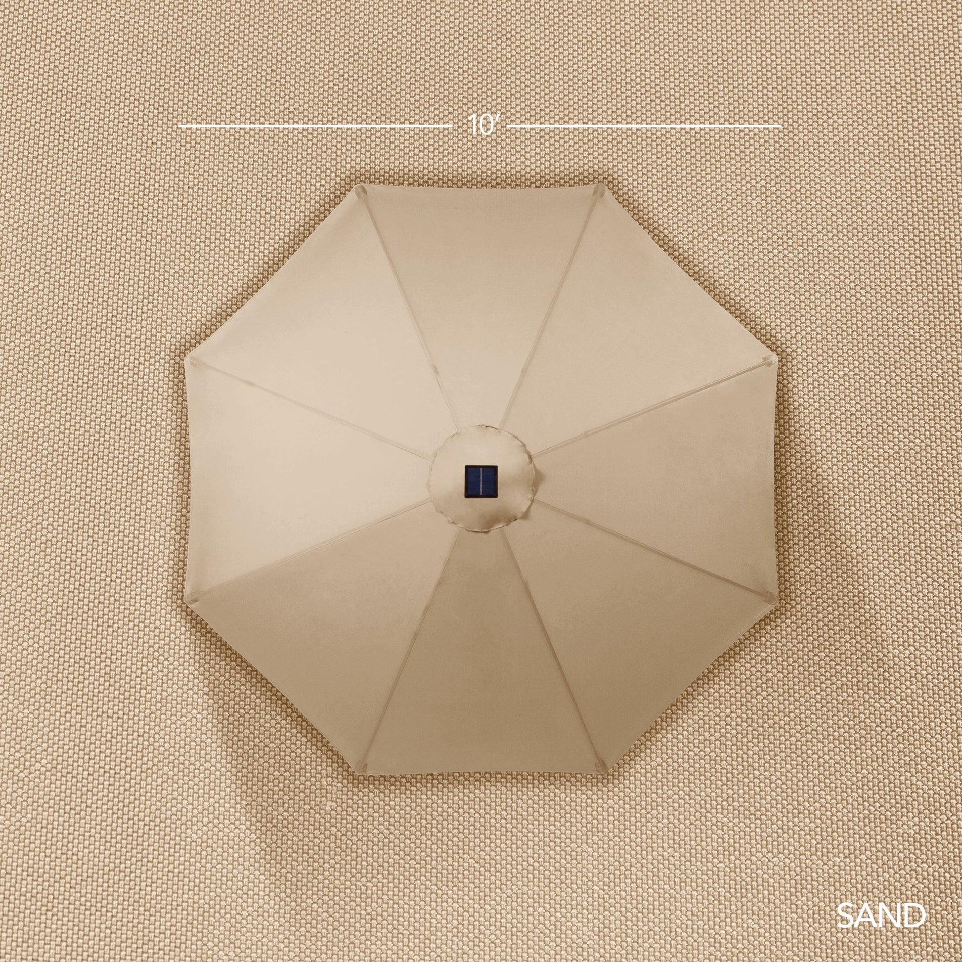 360 Rotating Cantilever Offset Patio Umbrella - 10ft