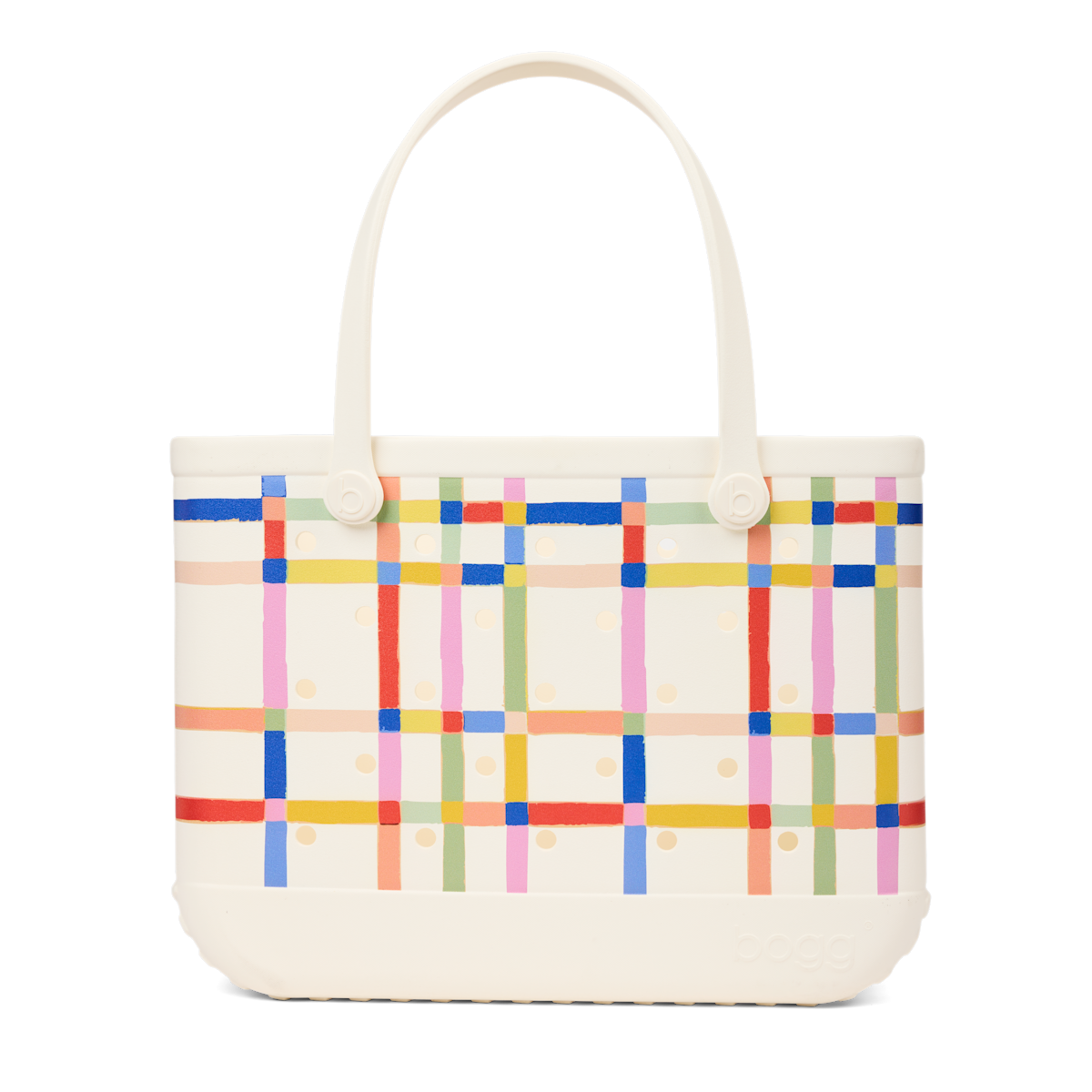 Original Bogg Bag - Red, White and Plaid